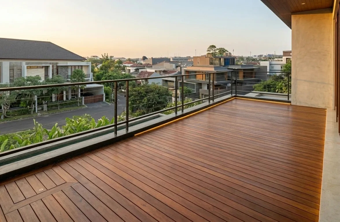 Merbau decking