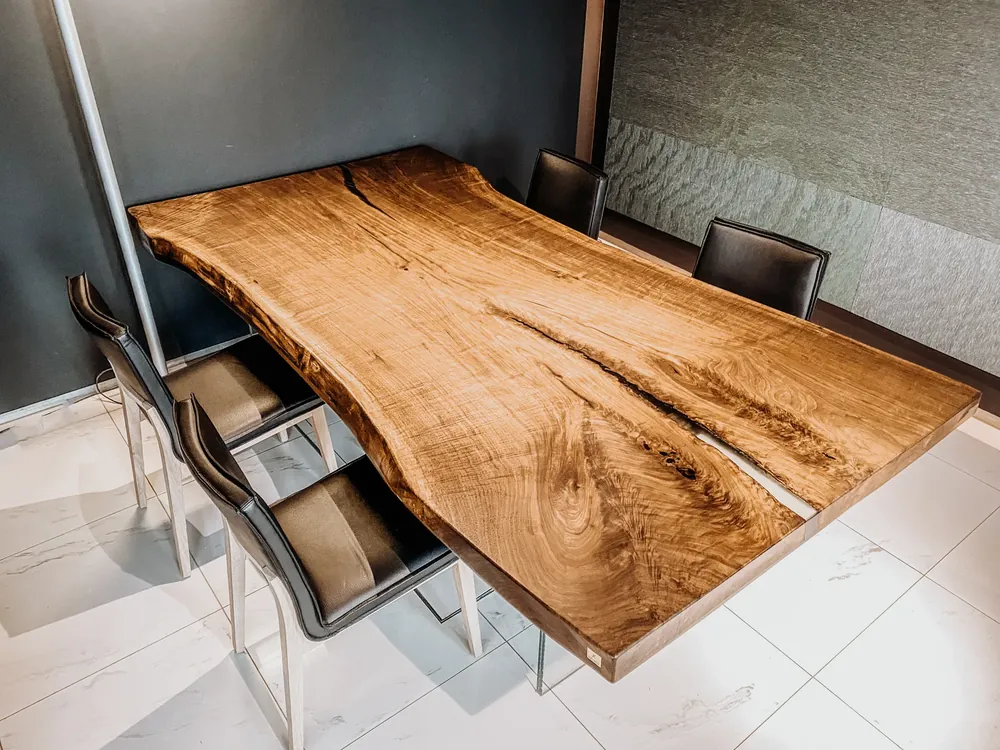 Live-edge table